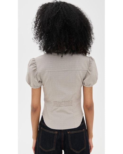 Lioness White Mon Cheri Blouse