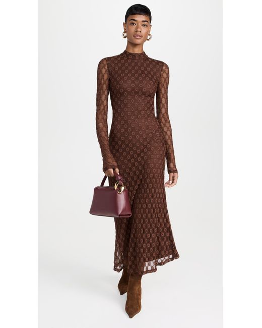chinese dress ladies Black Lace Bardot Long Sleeve Ruched Bodycon Midi Dress – AX Paris main image 1