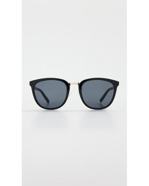 Le Specs Blue Eclipse Sunglasses