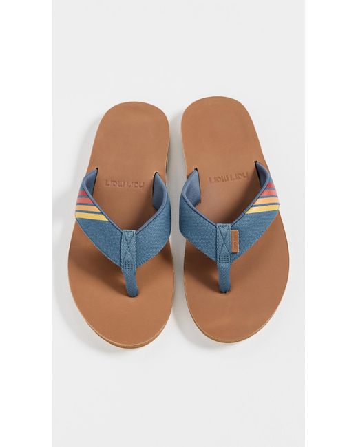 Hari Mari Black Del Mar Flip Flops for men