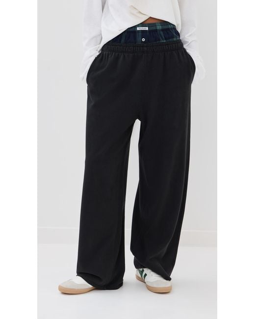 Acne Black Sweatpants