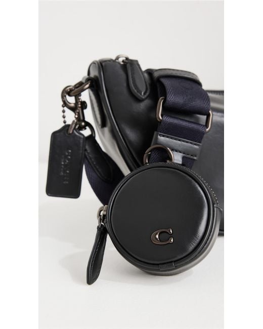 COACH Black Hall Soft Sling Bag