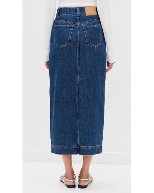ALIGNE Blue Asher Denim Skirt