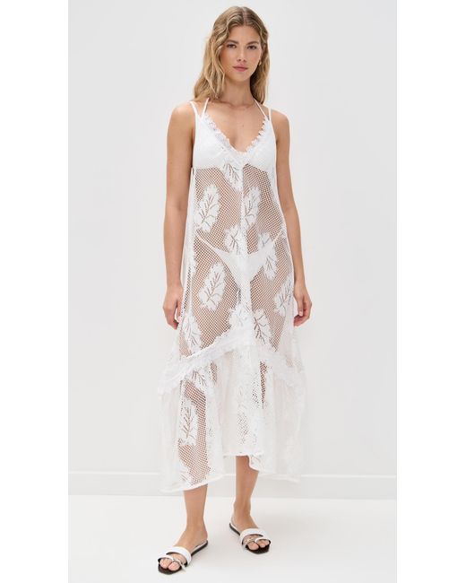 Ramy Brook White Shea Dress