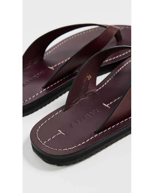 A.Emery Black A. Emery Flora Sandals