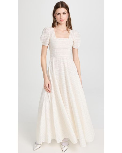 LoveShackFancy Natural Ryan Dress
