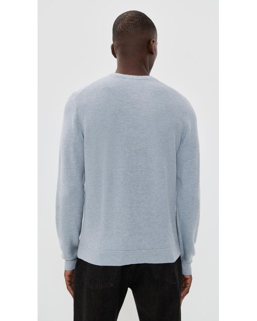 Marine Layer Gray Sweater Tee for men
