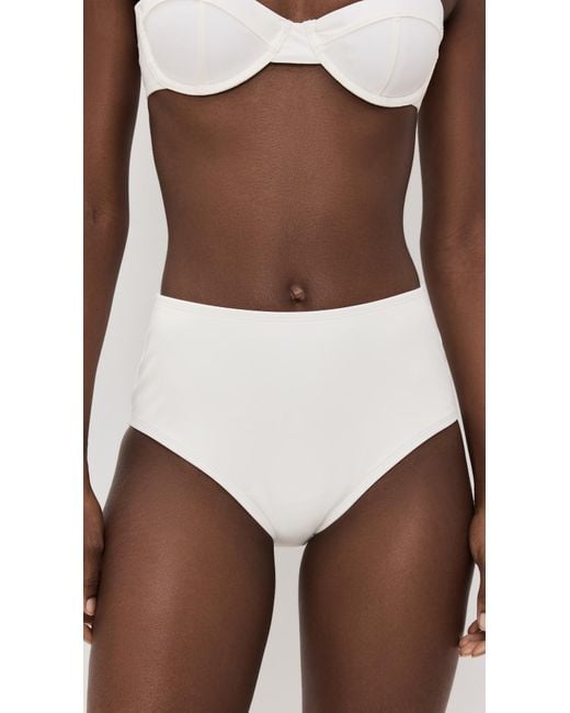Solid & Striped Brown The Lilo Bottoms