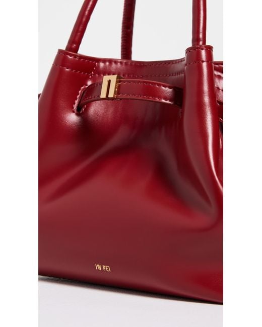 JW PEI Red Hana Mini Tote Bag
