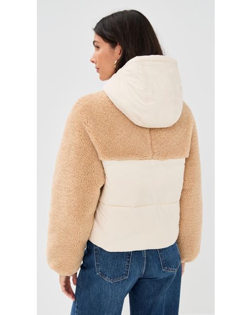 Ugg Blue Mykah Braid Puffer Jacket