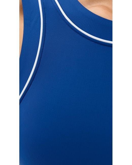 Staud Blue Dolce One Piece