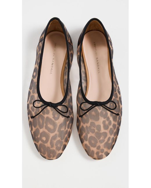 Loeffler Randall Black Landon Soft Ballet Flats