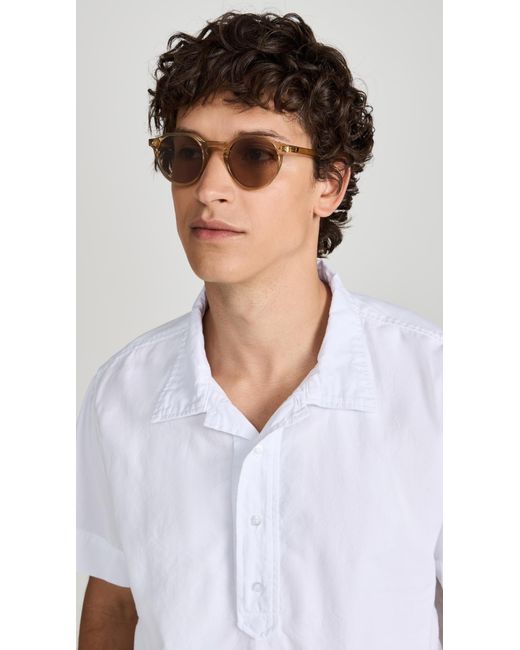 Le Specs White Galavant Sunglasses