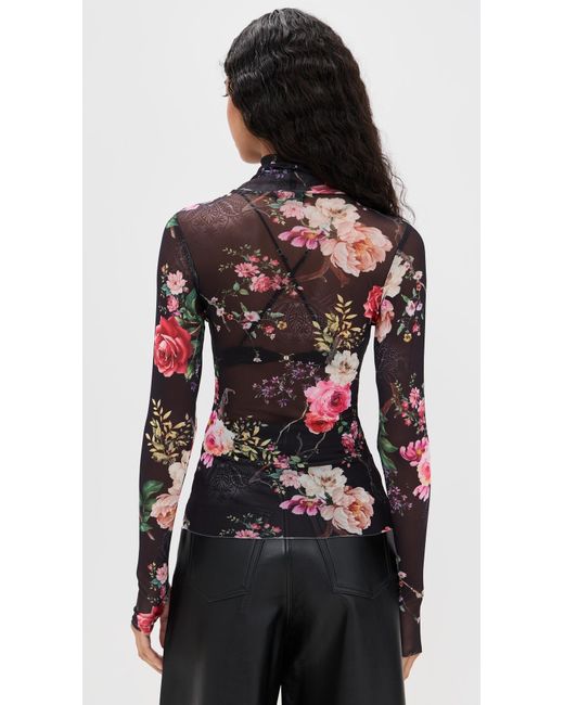 AFRM Black Zadie Top