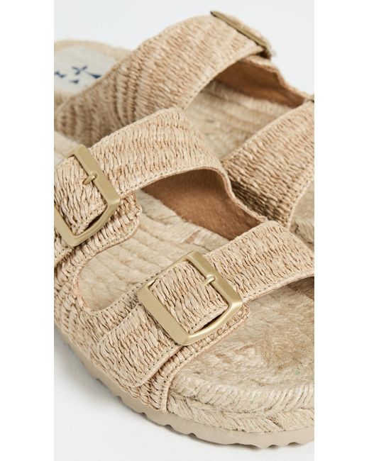 Manebí Natural Nordic Raffia Sandals