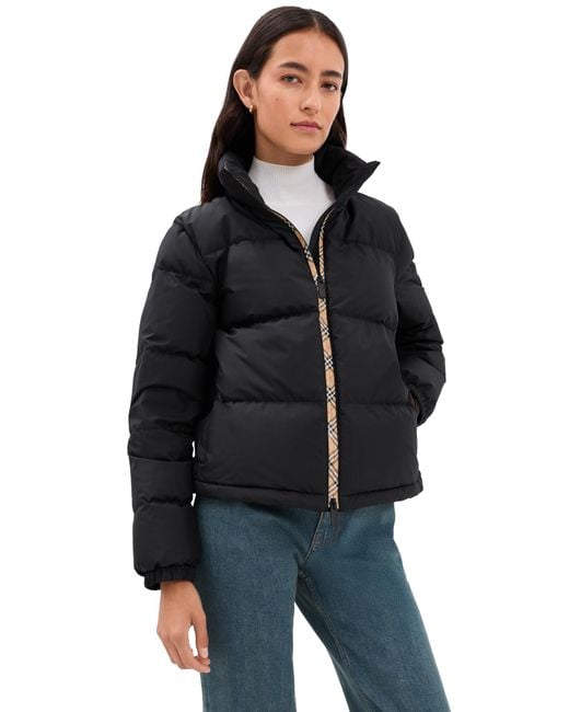 Burberry Black Ambleside Puffer Jacket