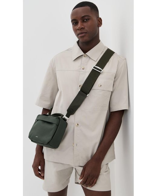 Sandqvist Green Go Crossbody Bag for men