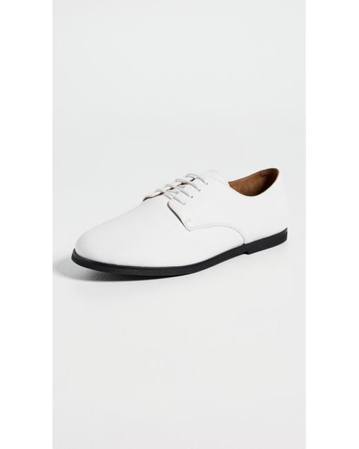 Common Projects White Soft Derby Shoes