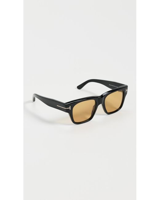 Tom Ford Black Square Sunglasses