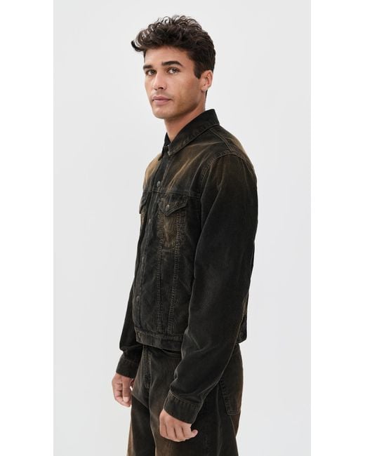 Acne Black Rye U Corduroy Jacket for men