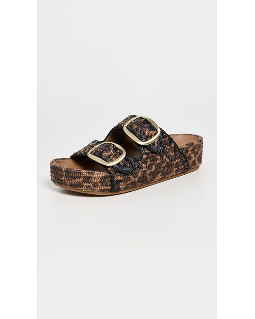 Loeffler Randall Multicolor Theo Two Band Sandals