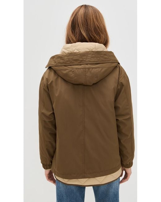 Rag & Bone Brown Taki Convertible Jacket