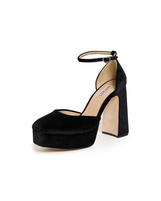 Badgley Mischka Black Jayda Platform