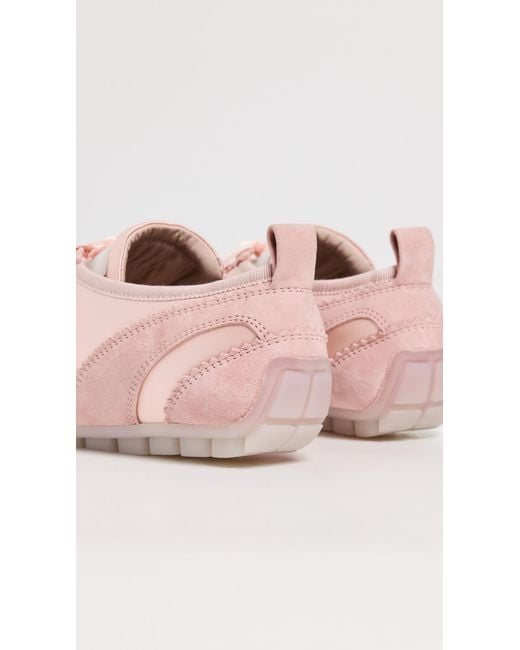 Simone Rocha Pink Ballerina Grip Trainers