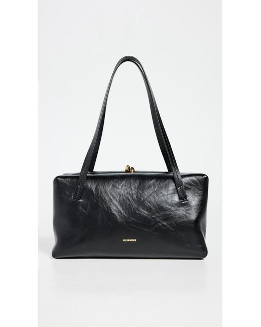 Jil Sander Black Goji Pillow Handle Small Bag