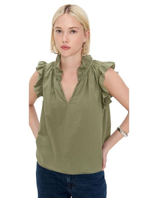 Xirena Green Bex Top