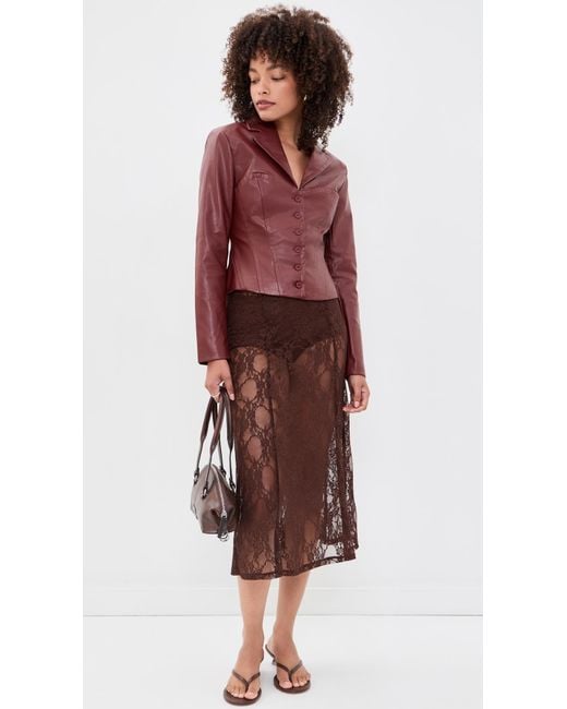 Lioness Red Merci Jacket