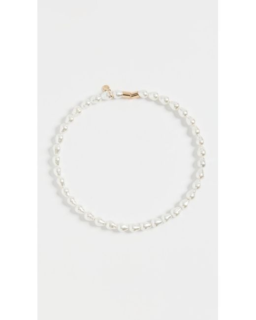 BaubleBar Black Collar Necklace