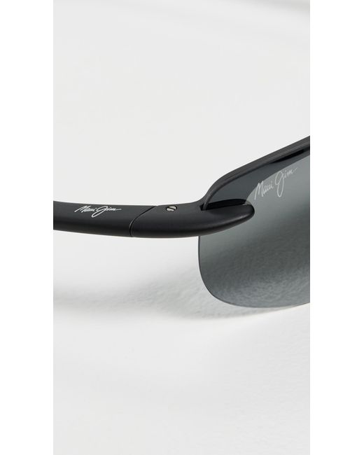 Maui Jim Black Ho'Okipa Ultra Sunglasses for men