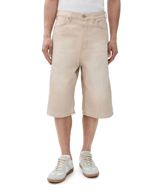 Acne Natural Judda Traffic Shorts for men