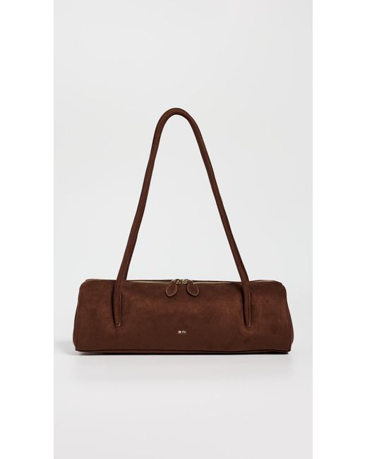 JW PEI White Nova Baguette Style Shoulder Bag