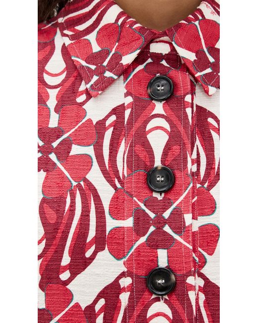 LaDoubleJ Red Short Artemis Dress