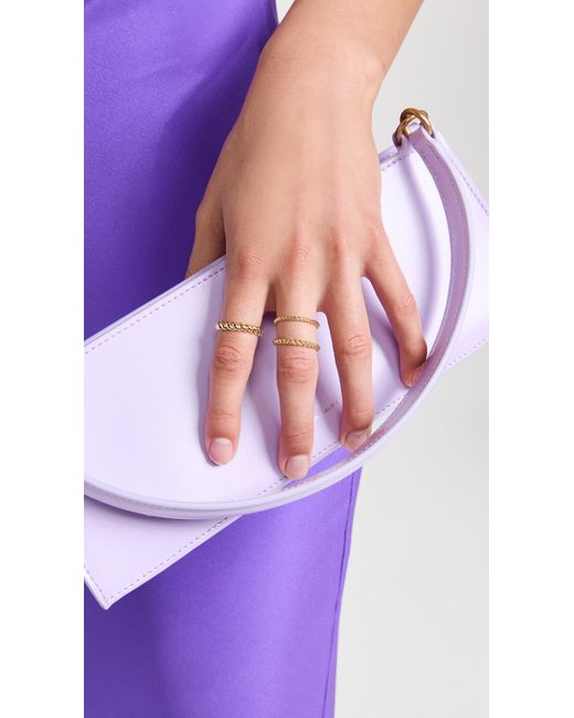 Gorjana Metallic Crew Ring Set