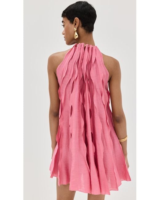 Cult Gaia Pink Marla Dress