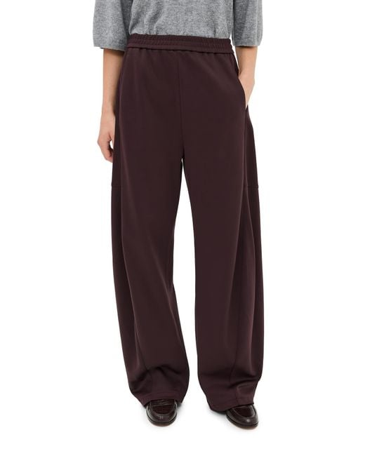 Tibi Black Active Knit Winslow Pants