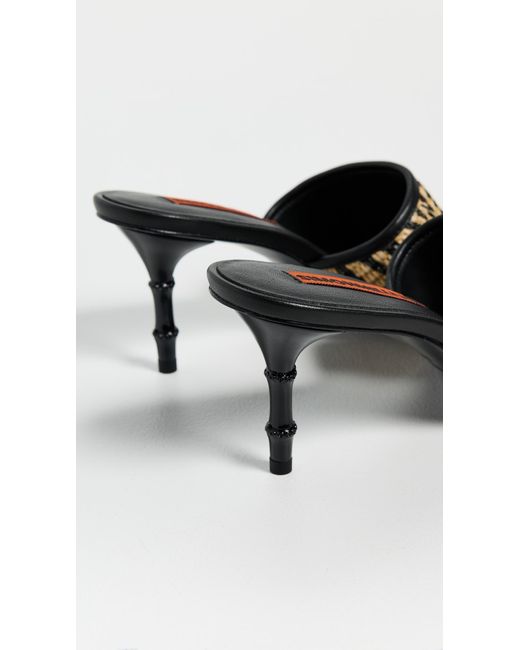 Simon Miller Black Playa Heel Sandals