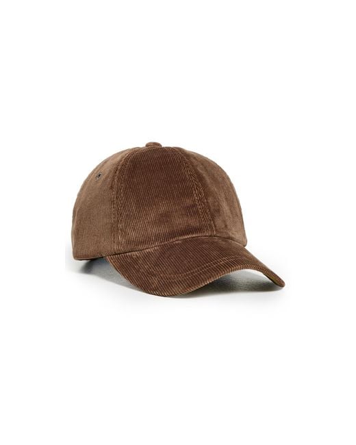 Paul Smith Brown Alex Corduroy Hat for men