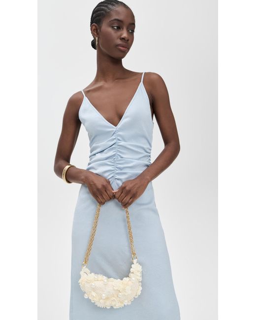 PATBO Natural Bruma Cotton Poplin Flowers Bag