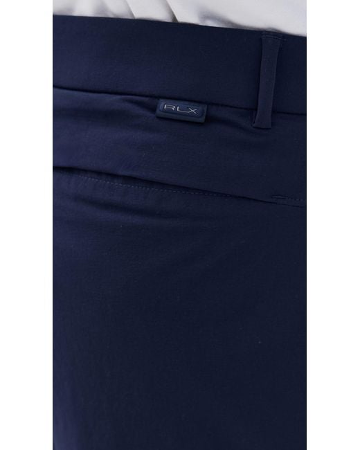 Ralph Lauren Blue On Course Matte Stretch Nylon Pants for men