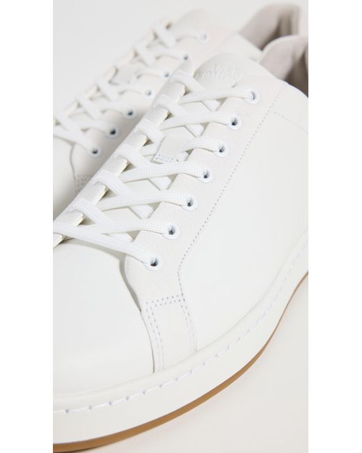 Allen Edmonds White Barnes Sneakers for men