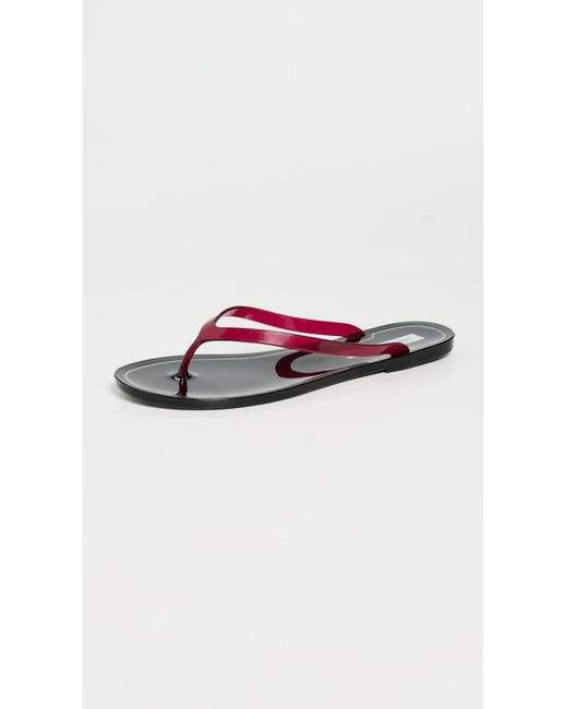Christopher Esber Black Jo Flip Flops
