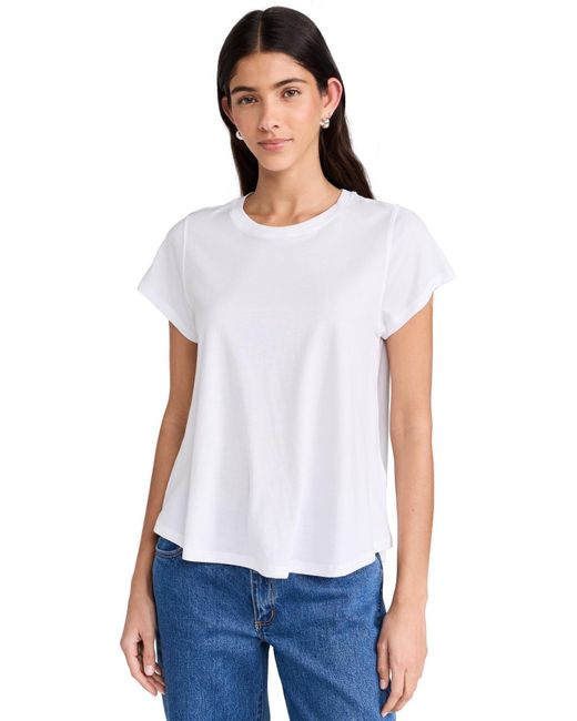 Nothing Please White Mouton Tee