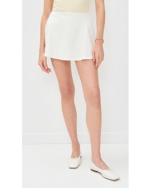 Leset White Rio Skort