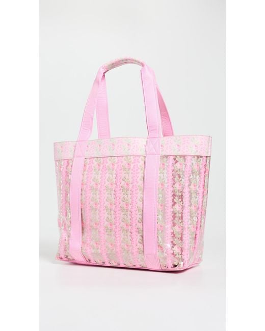 LoveShackFancy Pink Marjorie Tote