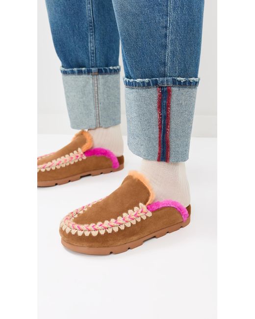 Mou Multicolor Winer Bio Overstitching Slides