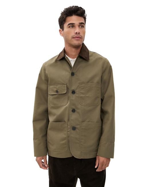 Universal Works Green Merchant Jacket for men